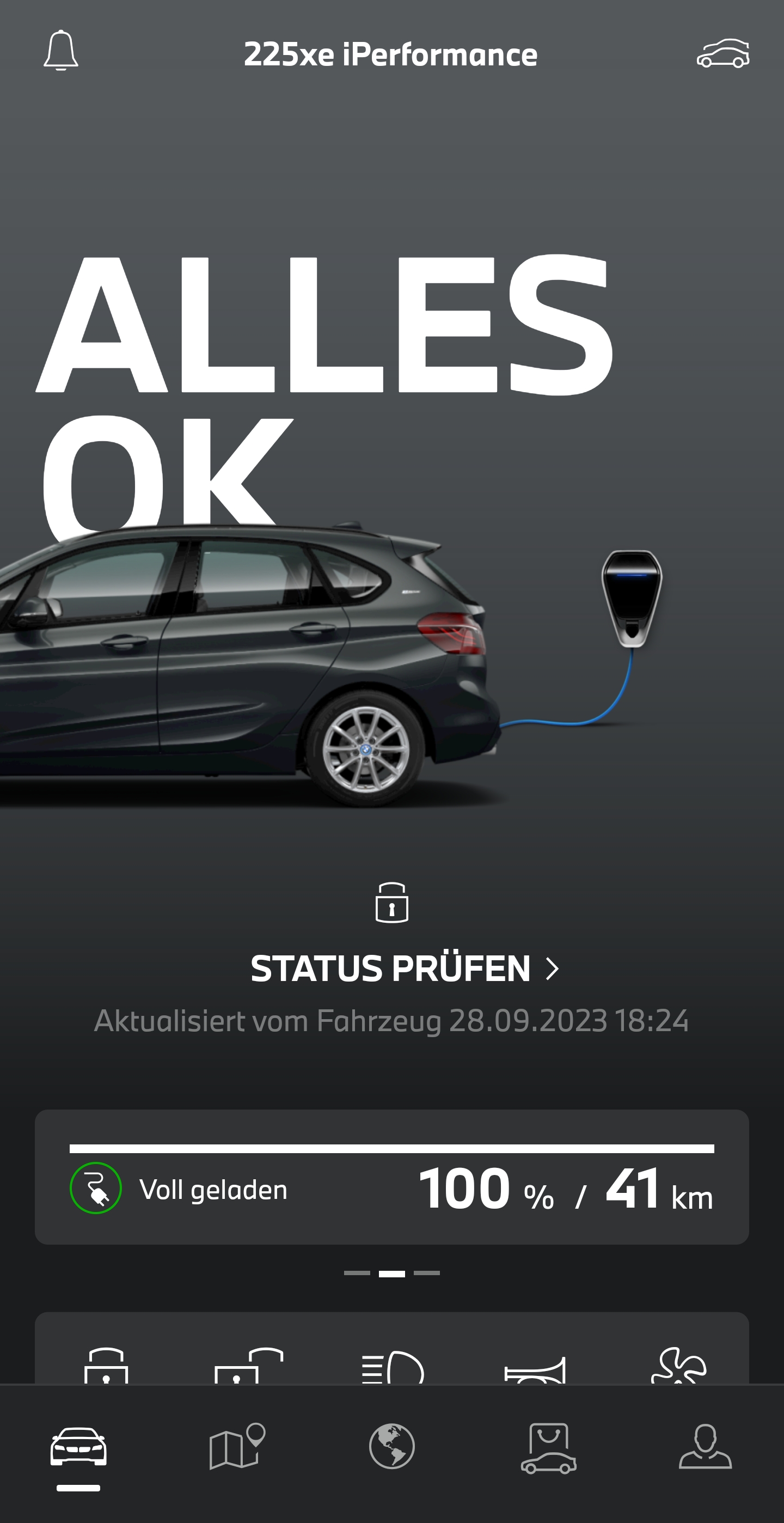 57000km kleiner Akku aber immer noch fit!