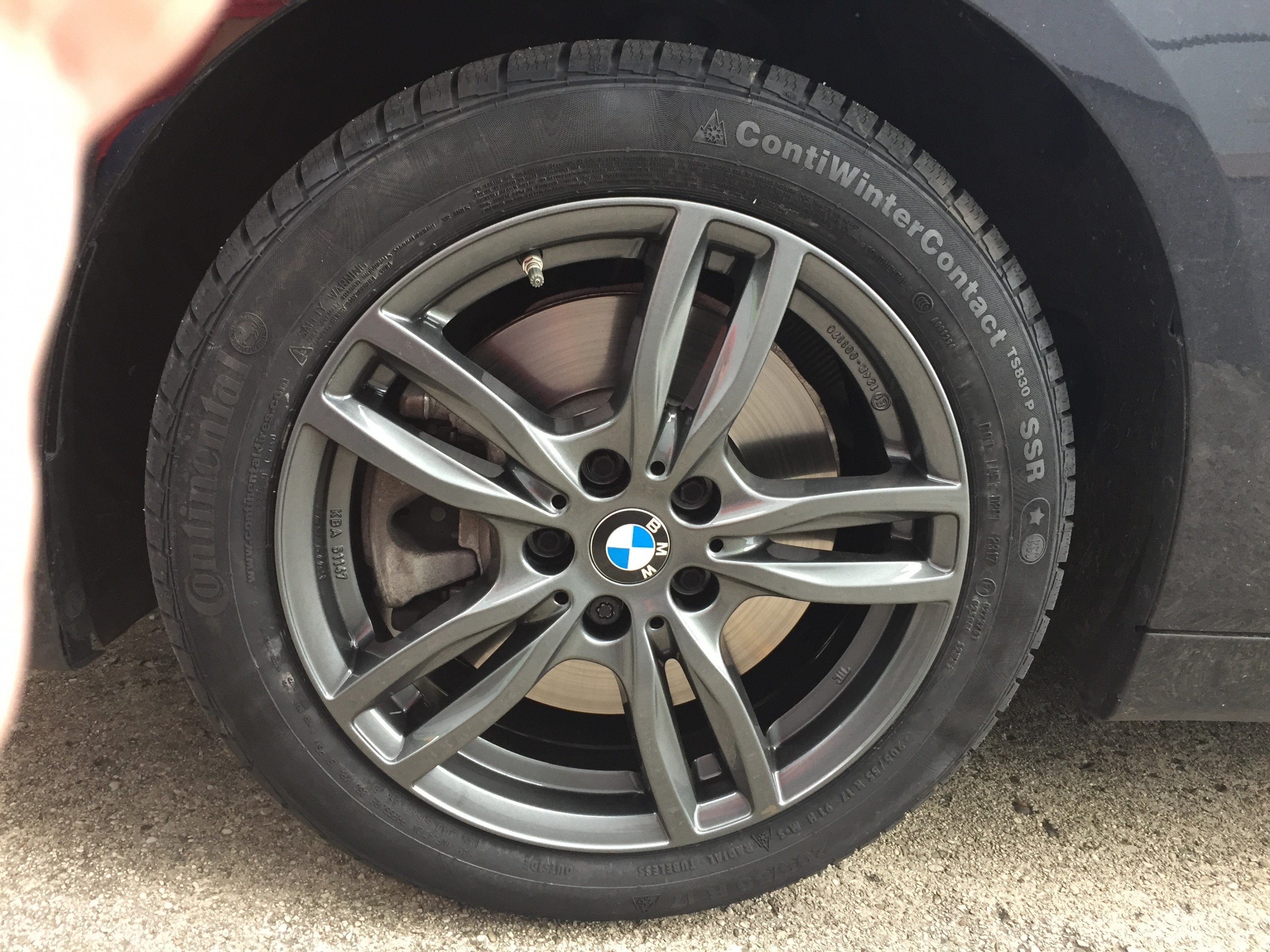 ATS 7.5J17 mit Conti 205/55 R 17