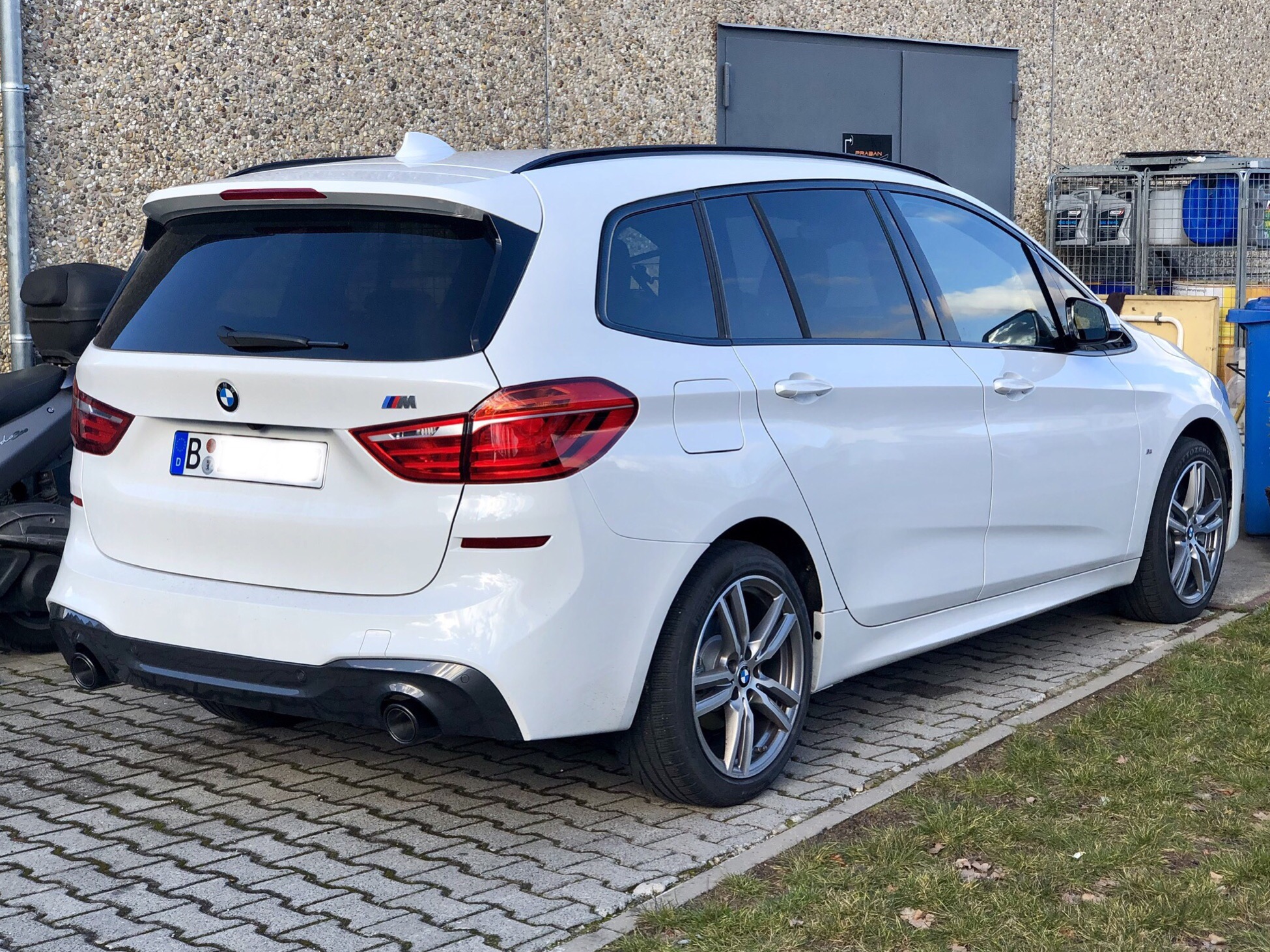 Sportauspuff für BMW F46 Gran Tourer